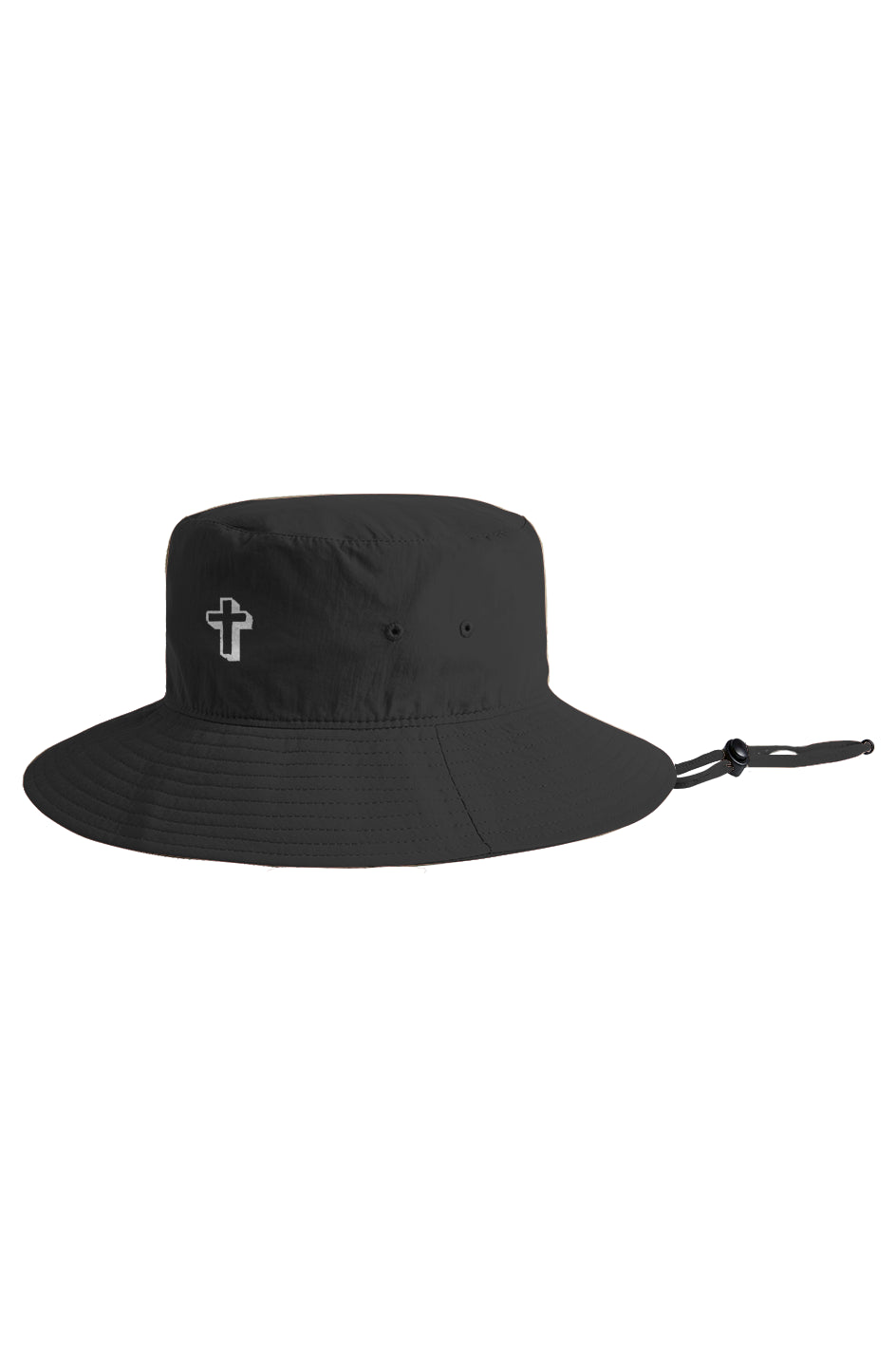 Cross wide brim bucket