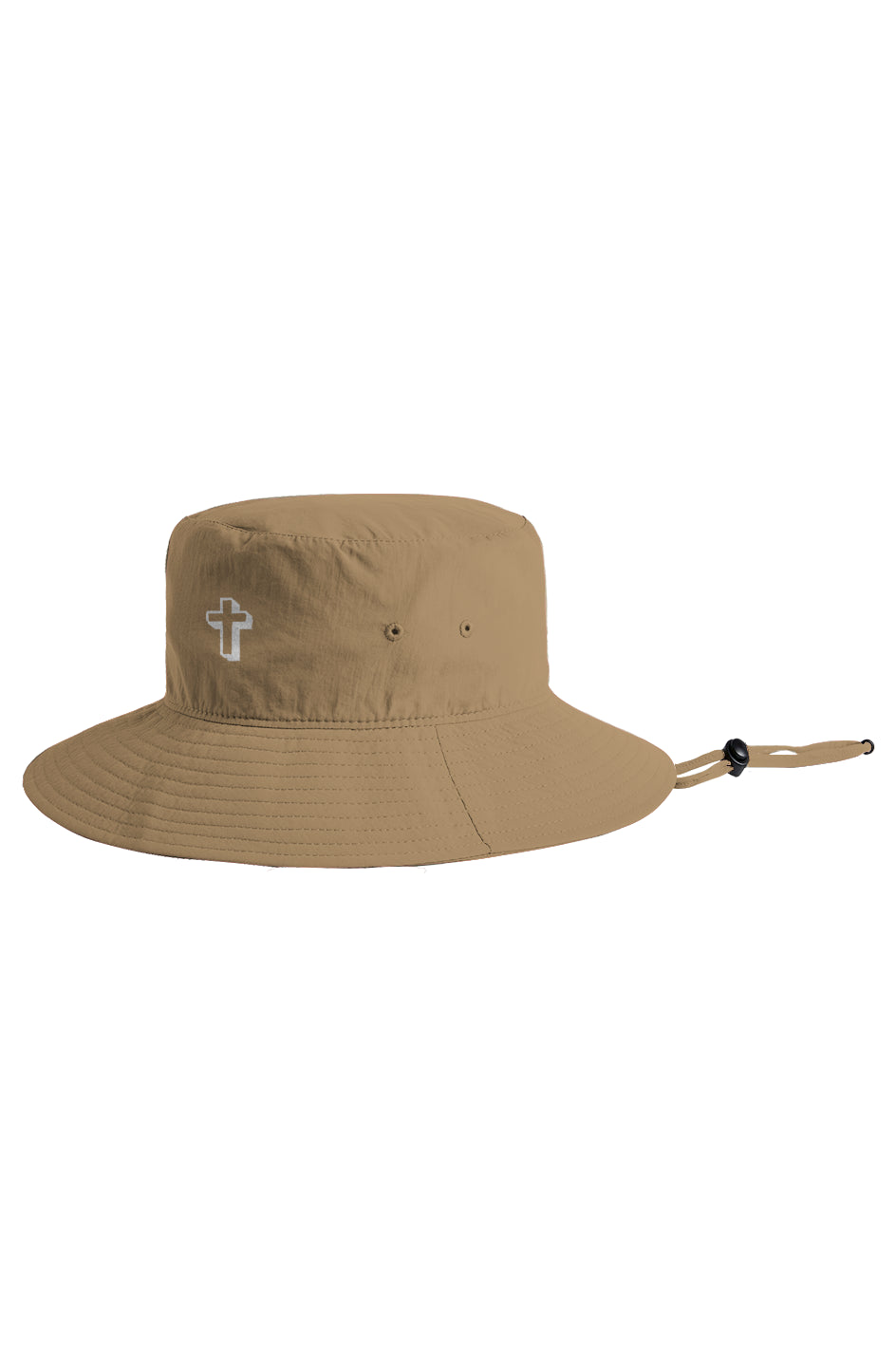 Cross wide brim bucket